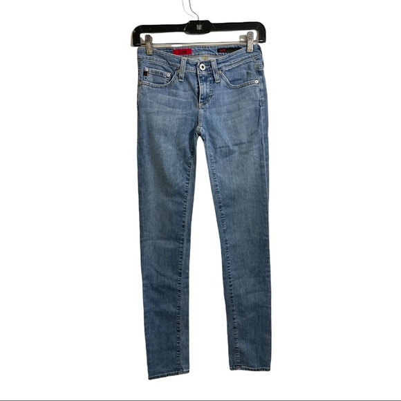 AG Adriano Goldschmied the stilt light wash jeans size 24R. - Picture 1 of 6